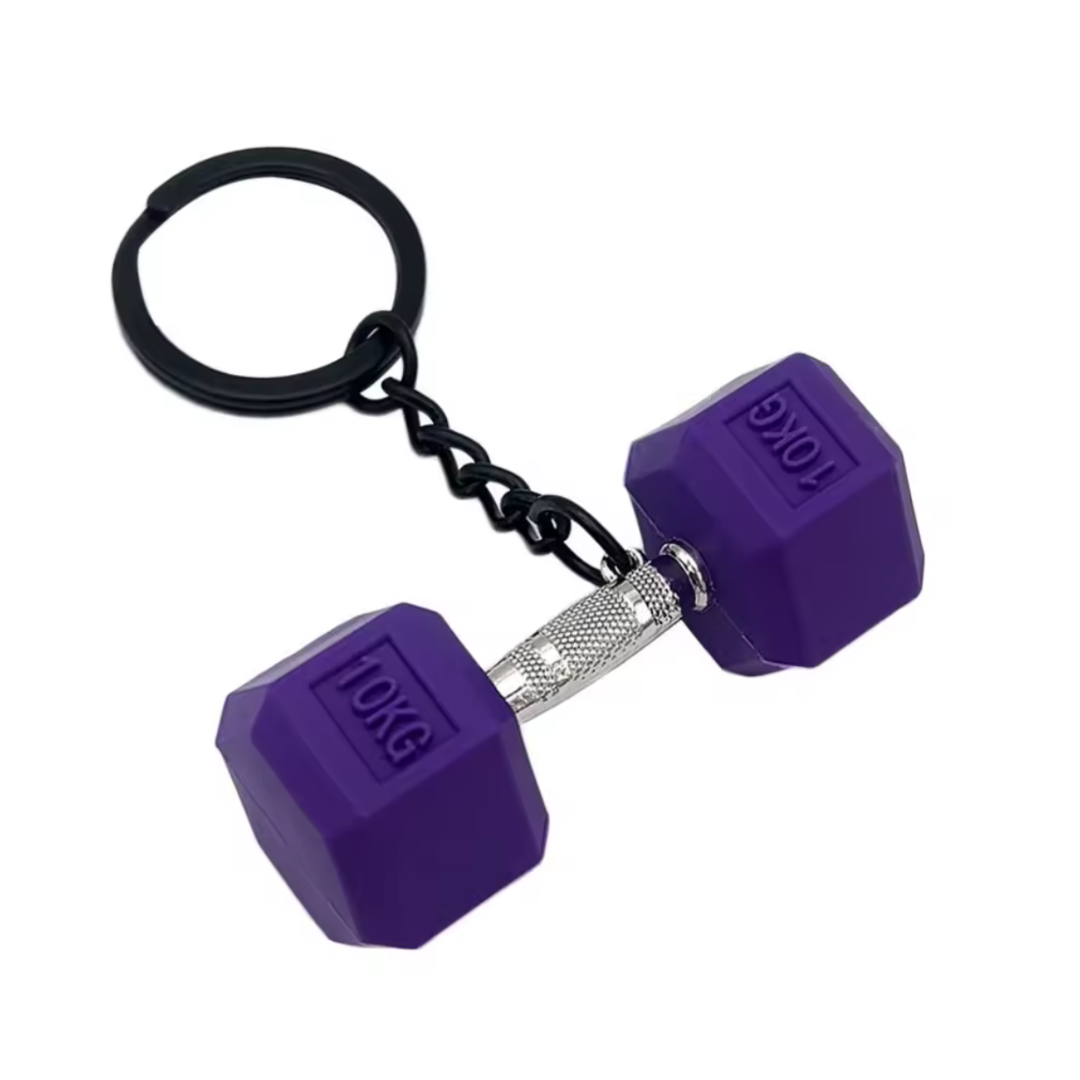 Mini llavero de mancuerna