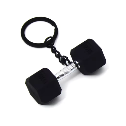 Mini llavero de mancuerna