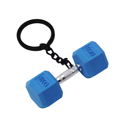 Mini llavero de mancuerna